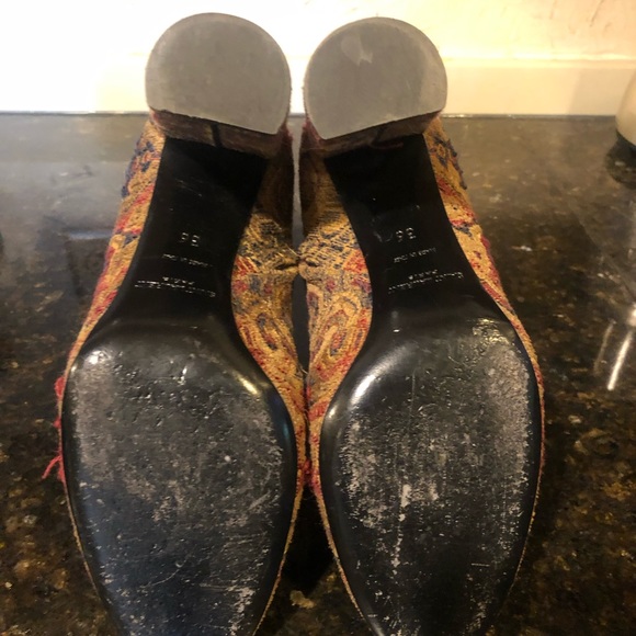 Tapestry Saint Laurent Boots - Picture 6 of 8